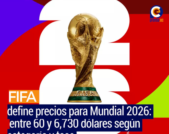 Mundial 2026: precios oficiales de entradas por categorías y sedes revelados