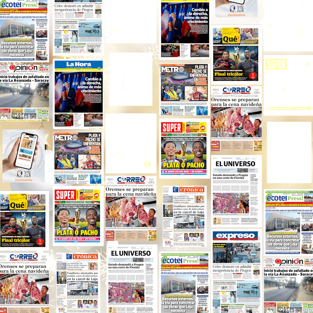 Ecuador cierra el año entre ajustes salariales, tensiones judiciales y protagonismo deportivo