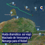 Operación secreta lleva a Machado de Venezuela a Oslo tras ganar Nobel