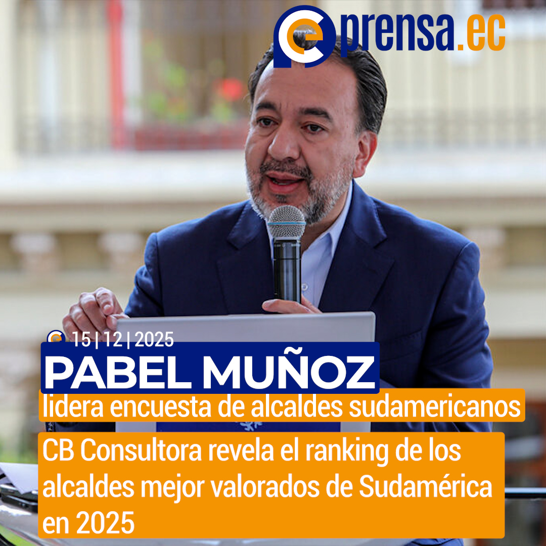 Pabel Muñoz lidera ranking de alcaldes sudamericanos con 50,6% de aprobación