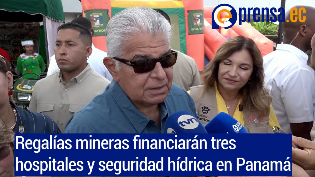 Panamá destina $30 millones de mina a obras sociales, anuncia Mulino