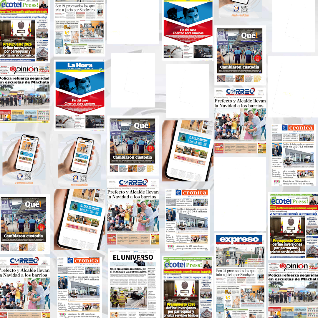 Panorama político y social en Ecuador al 10 de diciembre