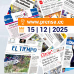 Radiografía informativa de Ecuador: titulares clave del 15 de diciembre 2025