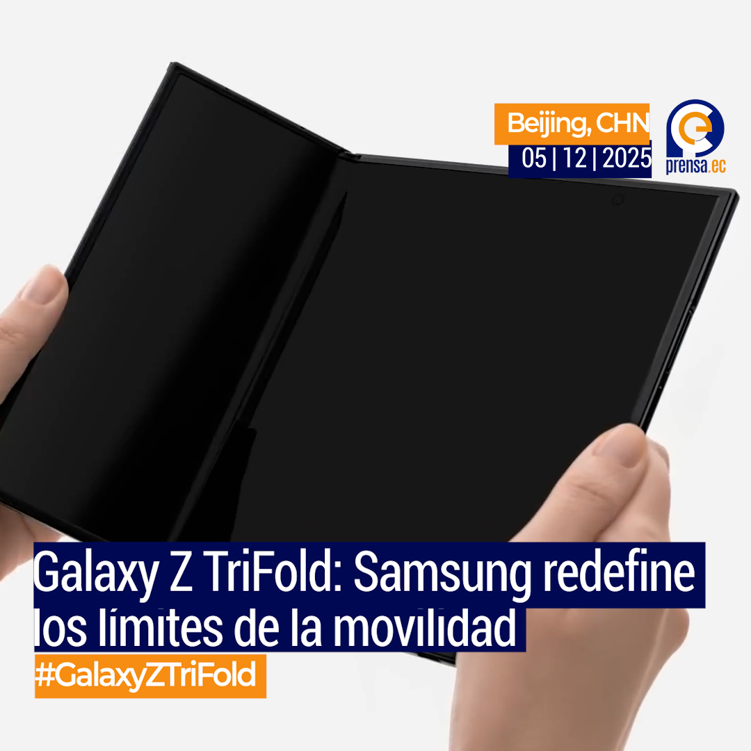 Samsung presenta Galaxy Z TriFold: el teléfono plegable que se despliega dos veces