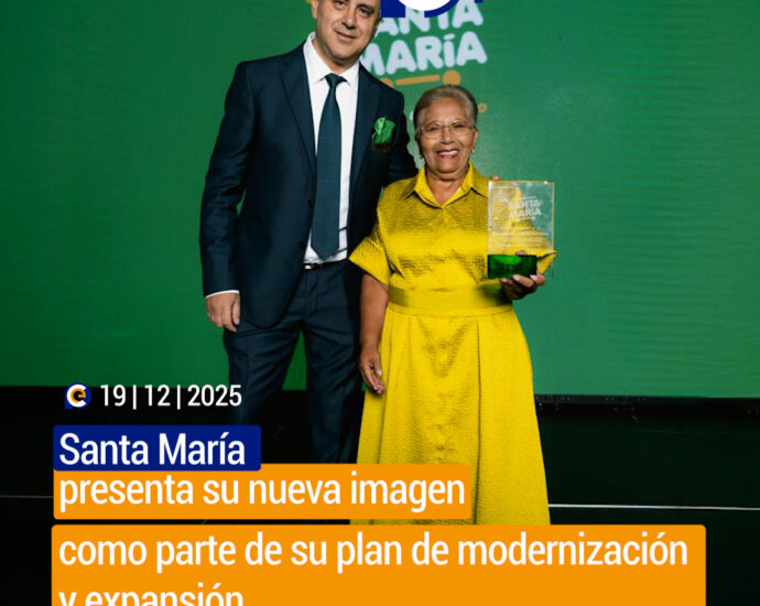 Supermercados Santa María presenta su nueva imagen como parte de su plan de modernización y expansión