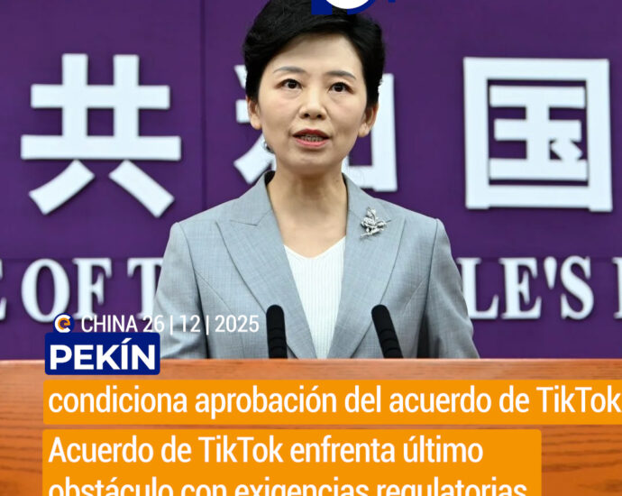 TikTok: China exige respeto a sus leyes en acuerdo con Estados Unidos