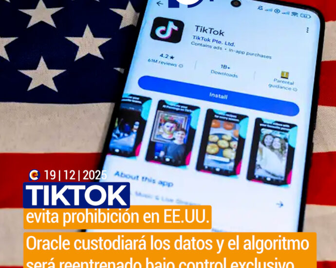 TikTok sella un crucial acuerdo en EE.UU. para evitar su prohibición