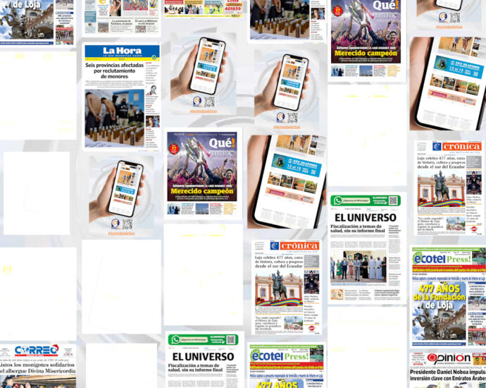 Panorama nacional según las portadas del 8 de diciembre