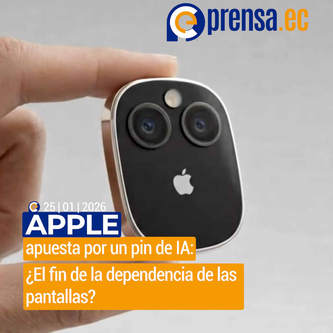 Apple desarrolla un pin con inteligencia artificial para competir en el mercado de dispositivos "vestibles"