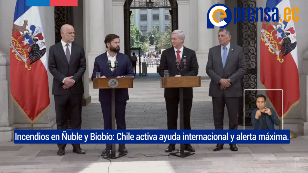Boric y Kast coordinan respuesta ante incendios: cifra de fallecidos podría superar las 1000 víctimas