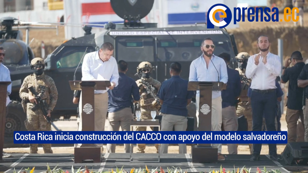 Bukele respalda construcción del CACCO en Costa Rica con modelo salvadoreño