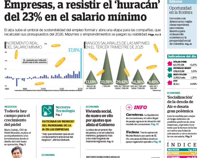 Colombia refuerza seguridad y política social frente a desafíos regionales en 2026