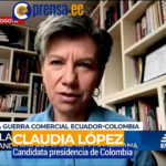 Claudia López califica de “error histórico” guerra comercial entre Ecuador y Colombia