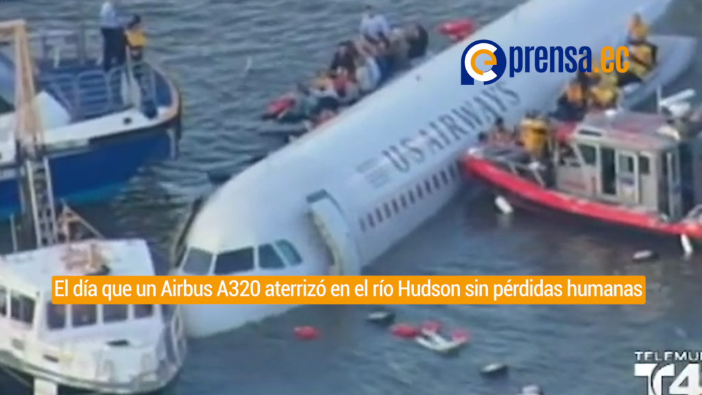 El amerizaje del vuelo 1549 de US Airways en el río Hudson