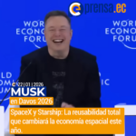 Elon Musk en Davos: "Habrá más robots que seres humanos en la Tierra"