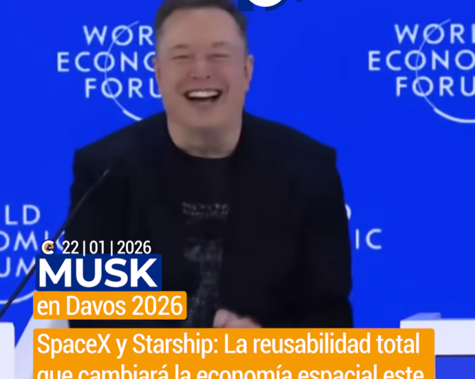 Elon Musk en Davos: "Habrá más robots que seres humanos en la Tierra"