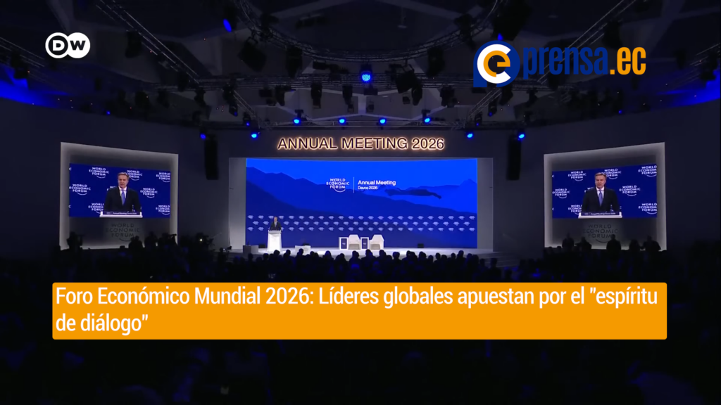 Foro Económico Mundial 2026: Líderes globales apuestan por el "espíritu de diálogo"