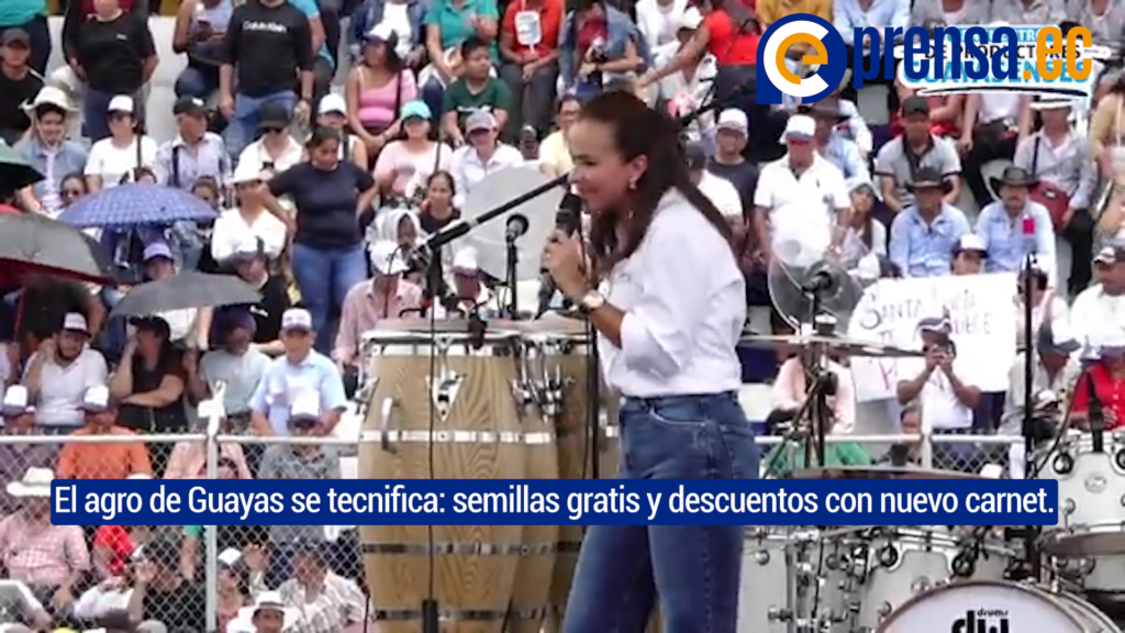 Guayas lanza histórico carnet de productividad basado en primer censo agropecuario provincial