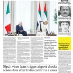 Tensión nuclear y diplomacia marcan la agenda internacional en Emiratos Árabes