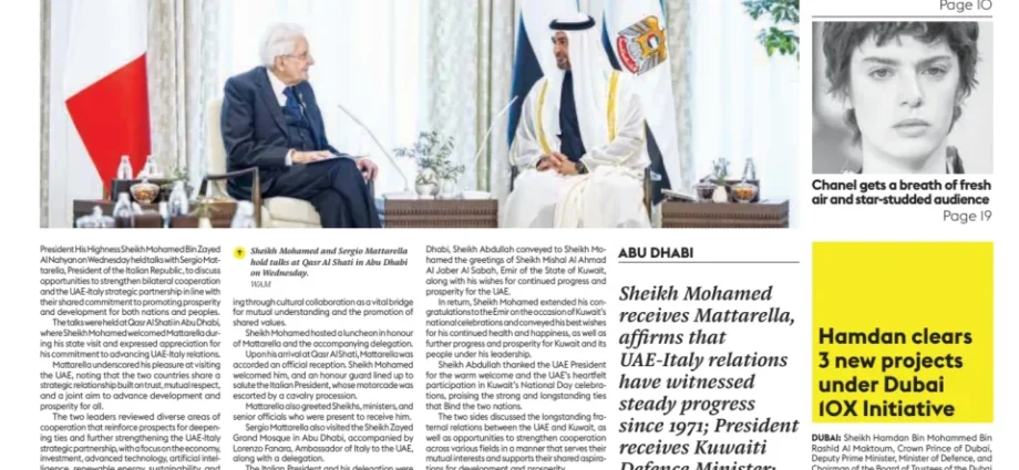 Tensión nuclear y diplomacia marcan la agenda internacional en Emiratos Árabes