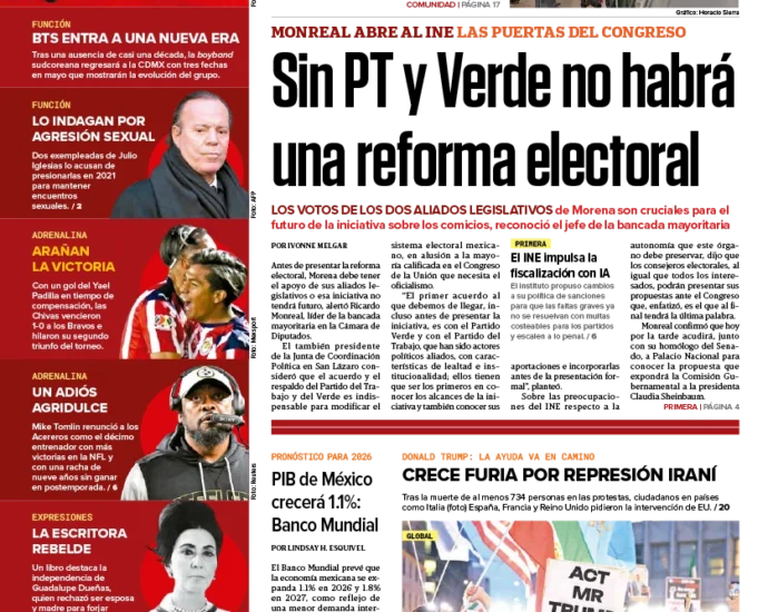 México bajo presión de Trump por el bloqueo a Cuba y Venezuela