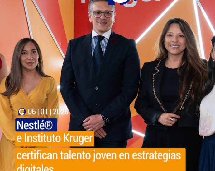 Nestlé® e Instituto Kruger certifican talento joven en estrategias digitales