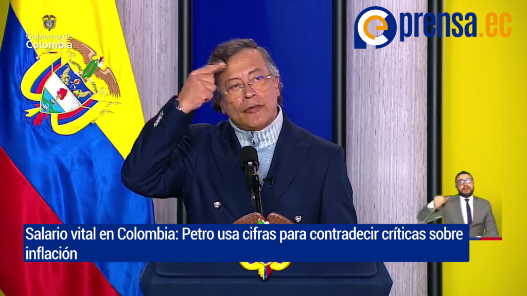 Petro defiende el salario vital: datos económicos contradicen críticas sobre inflación