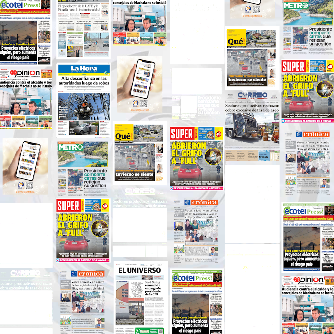 Ecuador ante juicios políticos y retos en seguridad energética y minera