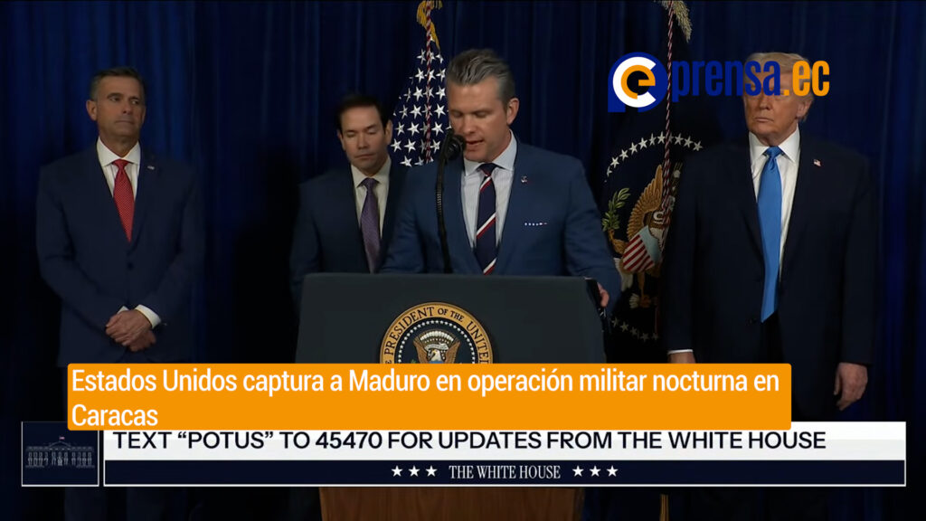 Trump ordena asalto en Venezuela y anuncia administración temporal del país