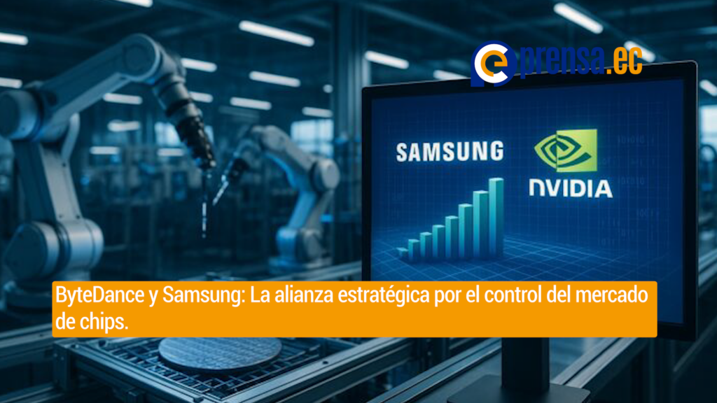 ByteDance negocia con Samsung la fabricación de chips propios para inteligencia artificial