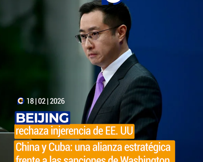 China ratifica apoyo político y asistencia a Cuba ante cerco energético de EE. UU.
