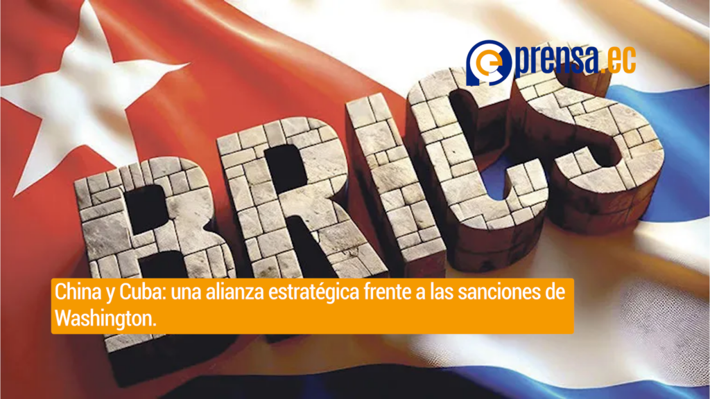 China ratifica apoyo político y asistencia a Cuba ante cerco energético de EE. UU.