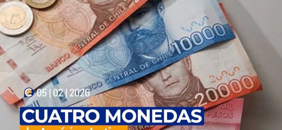 Cuatro monedas de América Latina lideran la apreciación global frente al dólar