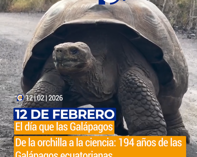Ecuador conmemora 194 años de la anexión de las Islas Galápagos