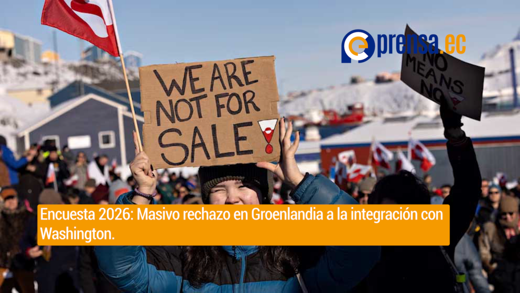 El 76% de los groenlandeses rechaza integrarse a los Estados Unidos