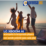 LG xboom AI  acompaña la temporada playera con sonido potente para cada plan
