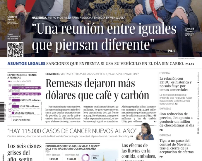 Trump y Petro establecen hoja de ruta común contra el narcotráfico en Washington