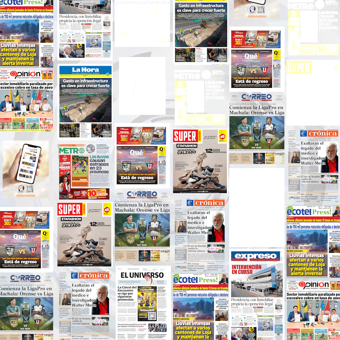 Ecuador arranca el 2026 bajo alerta climática y el inicio de la LigaPro