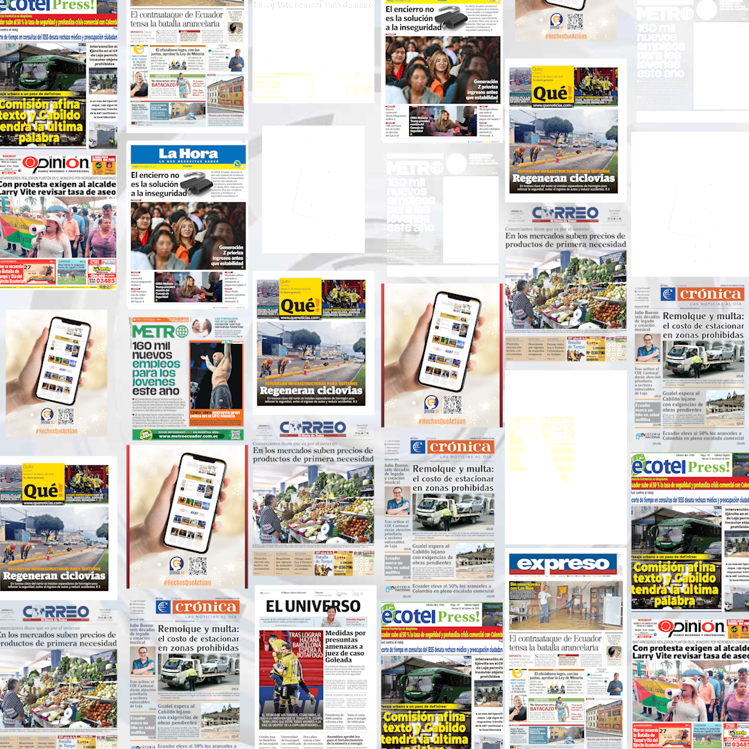 Ecuador enfrenta escalada comercial con Colombia y crisis por temporal invernal