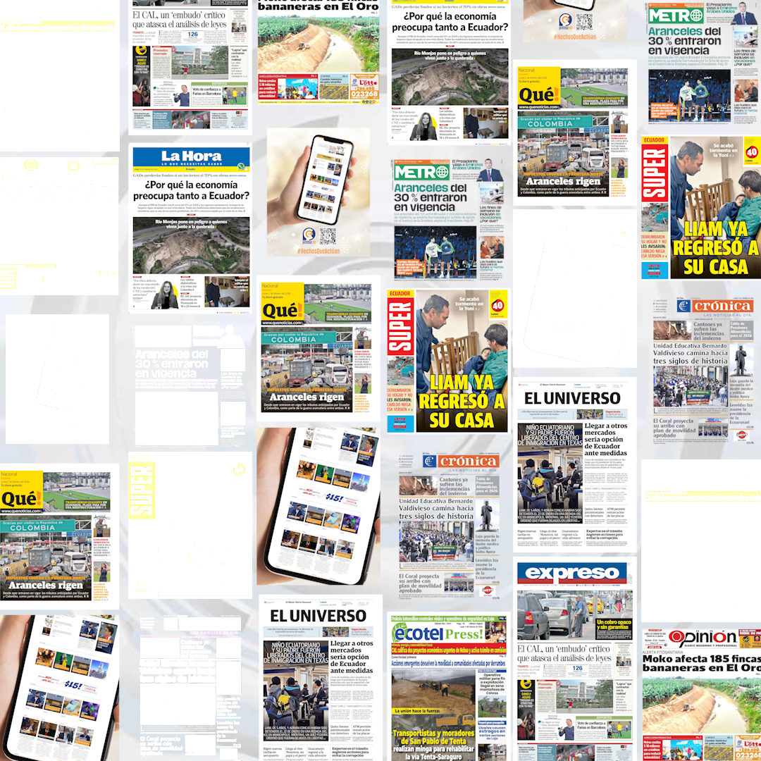 Ecuador enfrenta tensiones comerciales y crisis climática al inicio de febrero