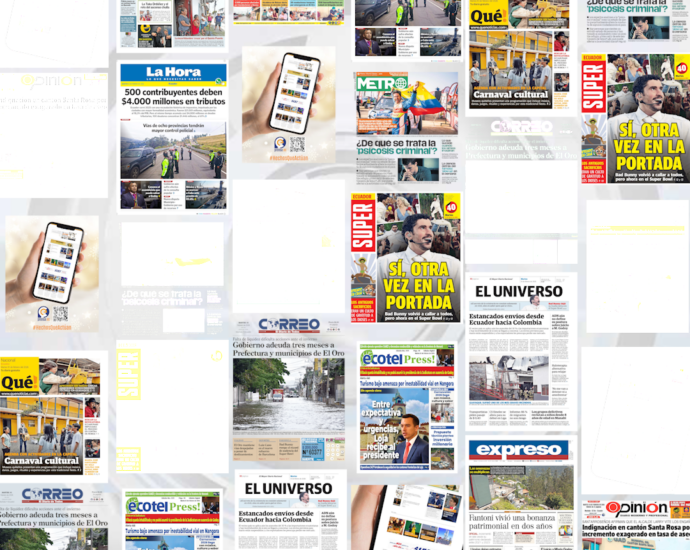 Crisis económica y tensiones regionales marcan la agenda informativa en Ecuador