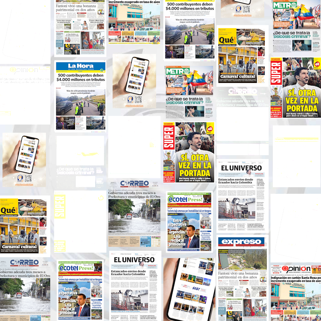 Crisis económica y tensiones regionales marcan la agenda informativa en Ecuador
