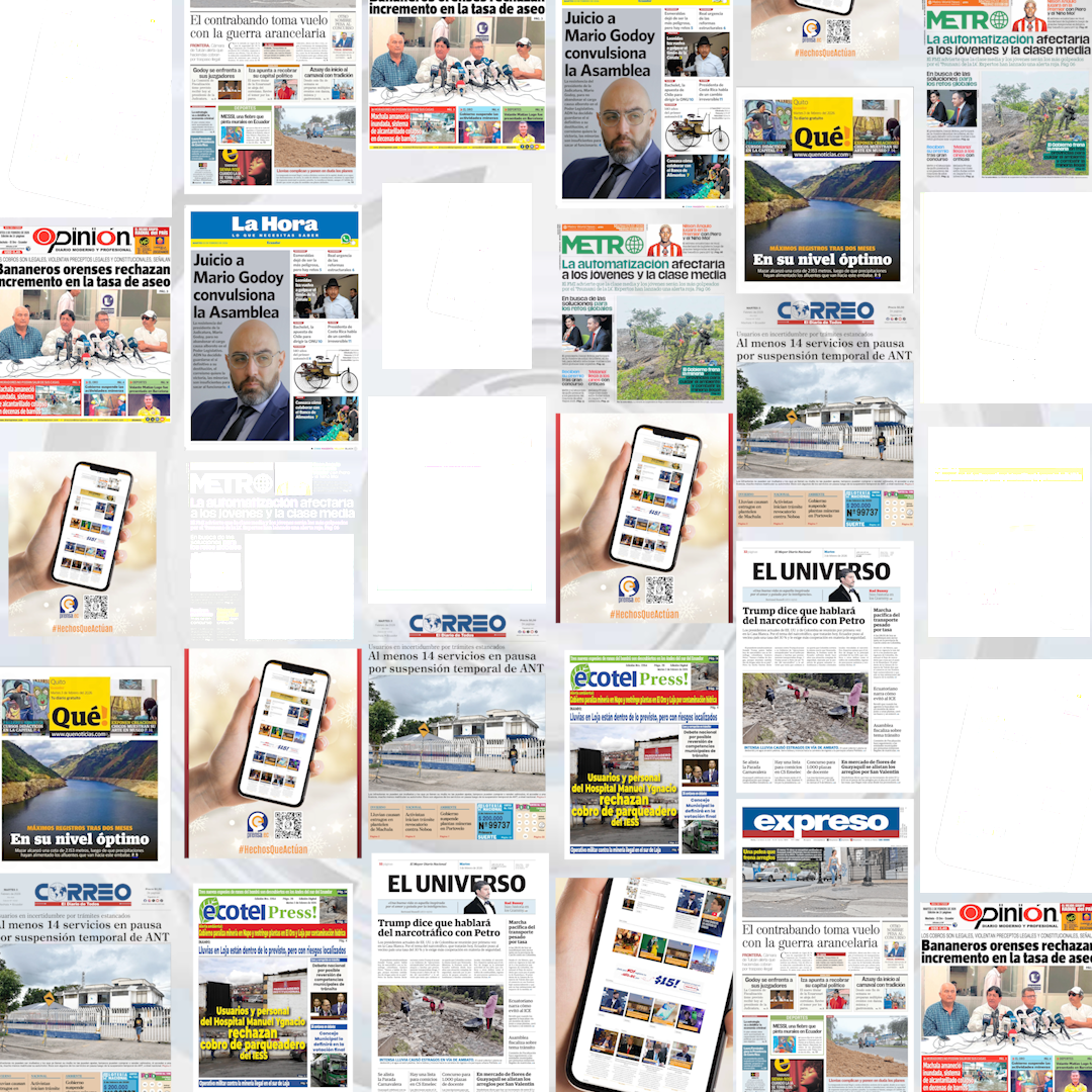 Ecuador enfrenta crisis por suspensión de servicios vehiculares y fenómenos climáticos