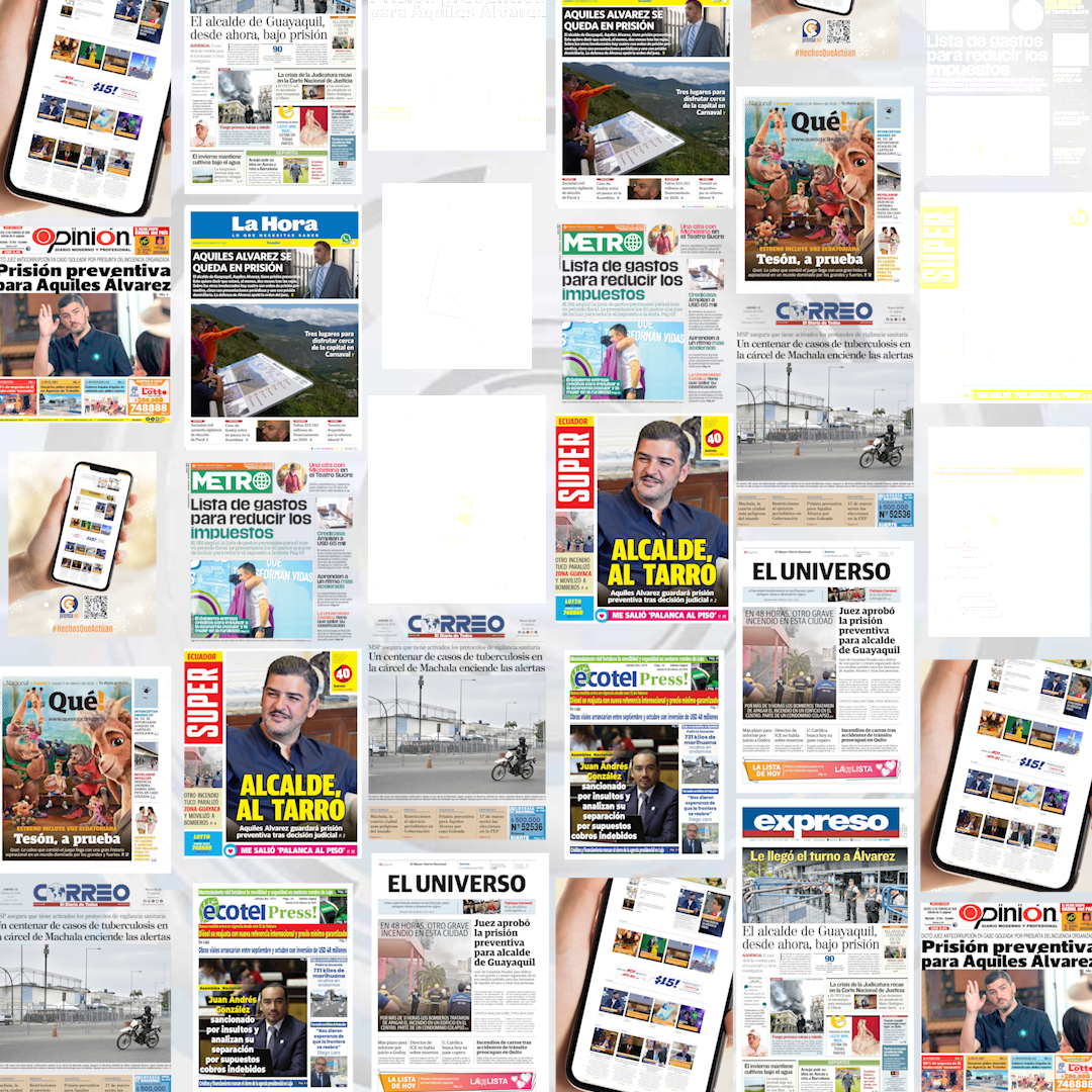 Juez dicta prisión preventiva contra el alcalde de Guayaquil Aquiles Álvarez