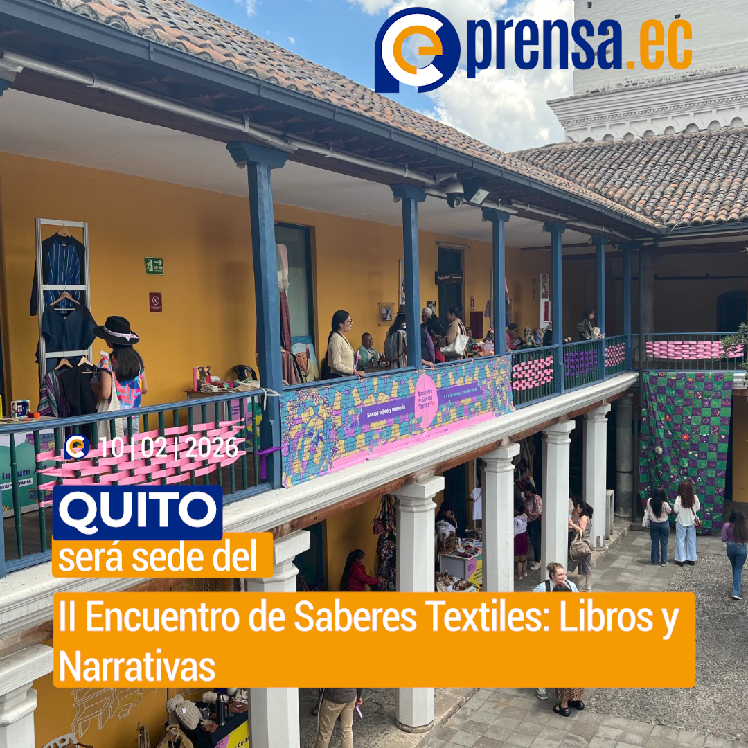 Quito será sede del II Encuentro de Saberes Textiles: Libros y Narrativas