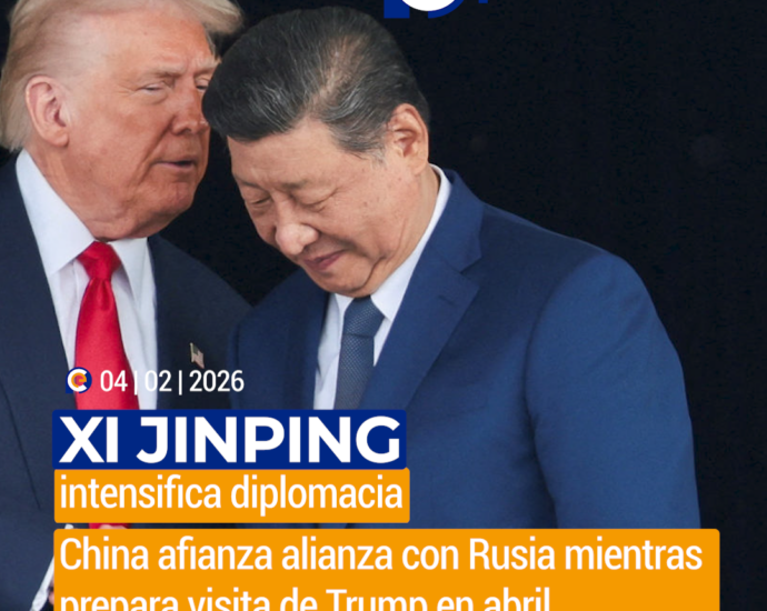 Xi Jinping dialoga con Trump tras cumbre estratégica con Vladimir Putin