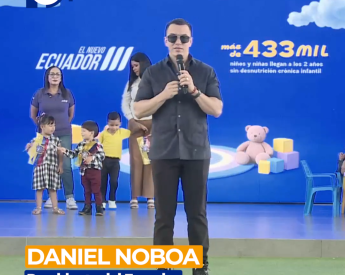 Ecuador logra hito histórico en la lucha contra la desnutrición crónica infantil