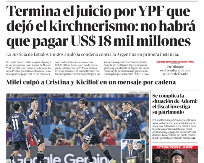 Argentina respira tras fallo por YPF mientras la región ajusta economías