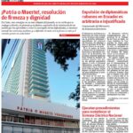 Cuba califica de arbitraria la expulsión de su personal diplomático en Ecuador