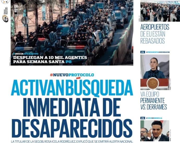 El Gobierno de México reconoce más de 132 mil personas desaparecidas